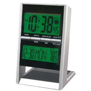  La Crosse Technology 65904 Solar Executive Clock with 