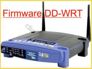 Linksys Router Wan Wireless WRT54GL Firmware DD WRT  