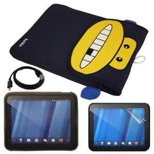  Momo the Monkey Memory Foam Case(10.1 inch)+HP Touch Pad Tablet LCD 