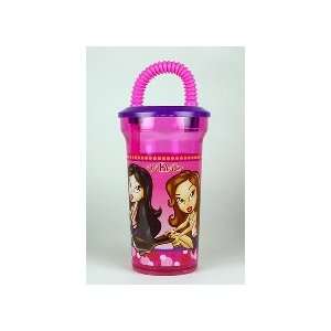    Lil Bratz 12 Oz. Tumbler Water Bottle Cup with Straw Toys & Games