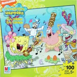  Nickelodeon Spongebob Squarepants 100 Piece Jigsaw Puzzle 