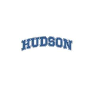 Collegiate Hudson Family Name Car Truck Vehicle Bumper Helmet Decal 