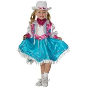   Girls Rodeo Princess Cowgirl Costume Plus Size 10.5 12.5 Toys & Games