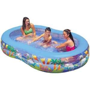  Intex Inflatable Paradise Lagoon Pool Toys & Games