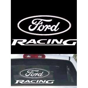  Ford Racing Rear Window Decal 