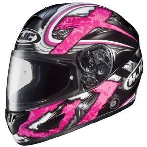HJC CL 15 Shock Full Face Motorcycle Helmet MC 8 Pink Small S 914 982