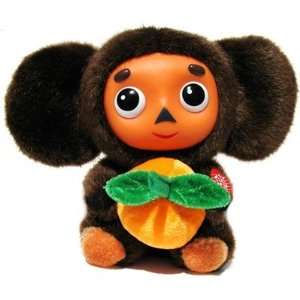  Cheburashka with Orange Soft Plush Russian Speaking Toy 