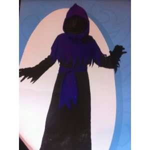  Boys Phantom Costume  black and purple  Childs Large 10 12 
