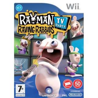 Rayman Raving Rabbids TV Party Nintendo Wii (65 games)