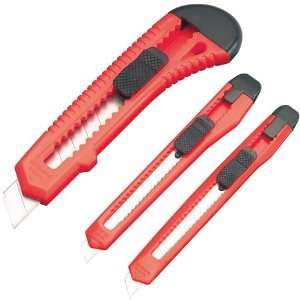  Industrial Tools MIT Tool 3 piece Snap Off Knife Set