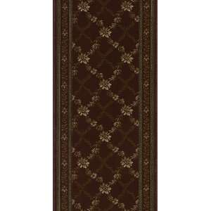   Rug Savoy Runner, Crimson, 2 Foot 7 Inch by 12 Foot