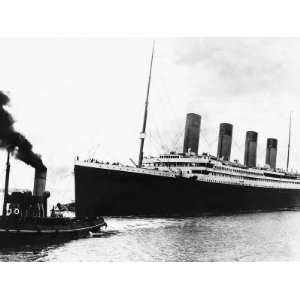 The Titanic in 1912 Proir to Maiden Voyage Brochure Photographic 