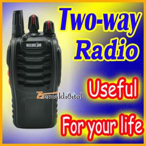   Walkie Talkies Handheld FM Transceiver UHF Ham Radio two/2 way Radio