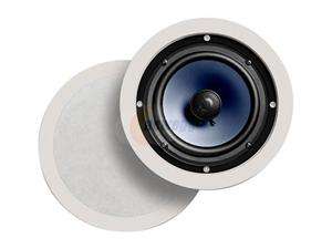   Audio RC60i White Round 6.5 two way in wall/ceiling loudspeaker Pair