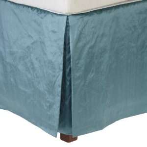   Traders Profiles Turquoise Full Bedskirt, 16 Inch Drop