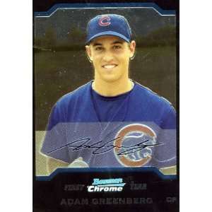  2004 Bowman Chrome 180 Adam Greenberg Cubs (RC   Rookie 