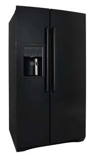   Black 26 Cu. Ft. IQ Touch Side by Side Refrigerator EI26SS30JB  