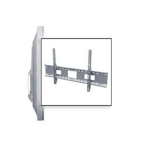   FLAT WALL MOUNT FOR LARGE 42 IN  71 IN LCD & PLASMA SCREEN Silver