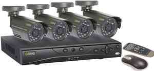    411 5 Video Surveillance System / 4 Channel DVR 500GB / Night Vision
