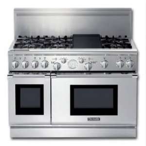  Thermador 48 Pro Style All Gas Range with 6 Star Burners 