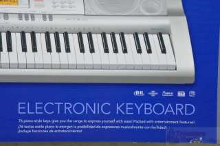 Casio WK 200 76 Key Personal Keyboard Rtl $299  