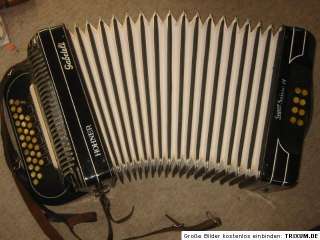   Eb Hohner Gabrieli Super Suisse IV Diadonic button Accordian accordion