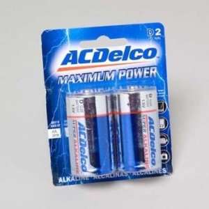  AC Delco 2 Pack D Batteries Electronics