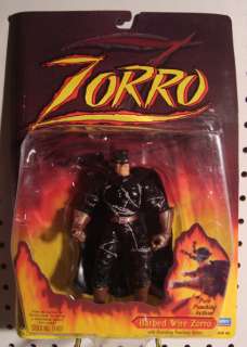 Classic Zorro Barbed Wire Action Figure 1997 RARE  