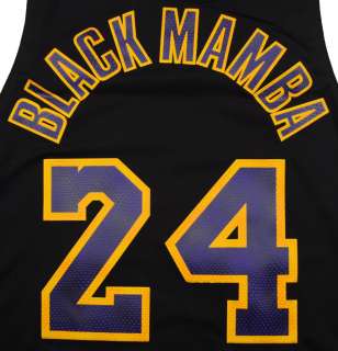   Black Mamba Jersey NBA Los Angeles Large 24 Black Rare BABA  