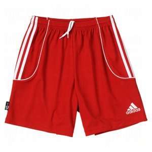  adidas Mens ClimaLite Squadra II Shorts Red/White/Medium 