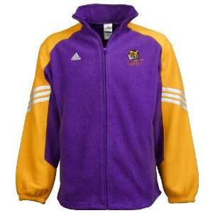  adidas LSU Tigers Purple Youth Full Zip Fleece Jacket 