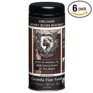 Caranda Fine Foods African Herbal Tea, Organic Honey Bush Roobios 