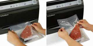 Fully automatic system starts the vacuum sealing process in two easy 