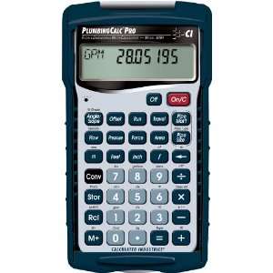   Calc Pro 4094 Professional Plumbing Math Calculator