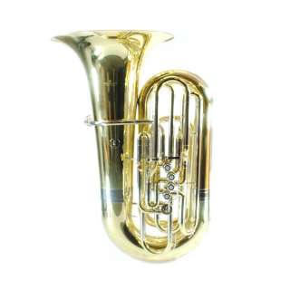 Schiller American Heritage CC 5 Valve Piston Compensating Tuba   Brass