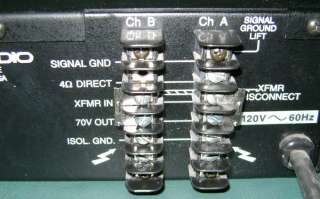 Crest Audio FCV220 FCV 220 FCV Series Power Amplifier  