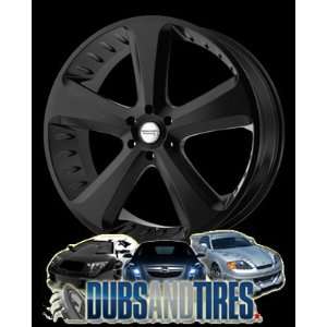   24x9.5 American Racing wheels wheels CIRCUIT Satin Black wheels rims