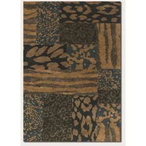  36 x 5 Area Rug Animal Print in Blue Sage Color