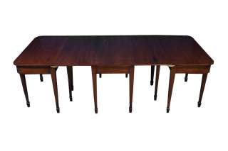 Antique George III Period Mahogany Dining Table  