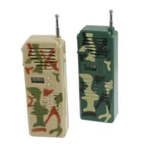  Gino Children Telescopic Antenna Camouflage Walkie talkie 