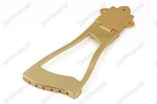 High quality GOLD Arch Top Tailpiece For Jazz Archtop Guitar  