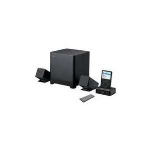  2.0 Portable Audio Docking System for iPod   Black 