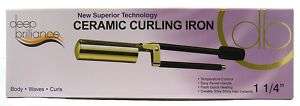 Deep Brilliance Ceramic Curling Iron   1 1/4  