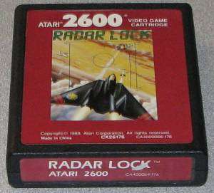 Atari 2600 Game Cartridge Rador Lock Red Label 1989 R4  