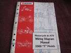 2000 Suzuki ATV / Motorcycle Wiring Diagrams OEM