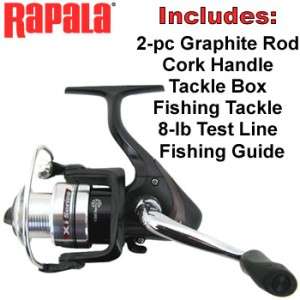 RAPALA SPINNING ROD & REEL COMBO KIT ~ Worldwide Shipping from 