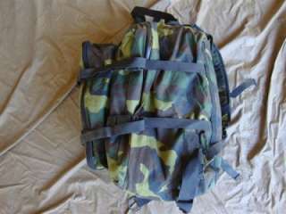   Army SF Military Surplus USIA Woodland Camo Backpack Dive Gear Bag GI