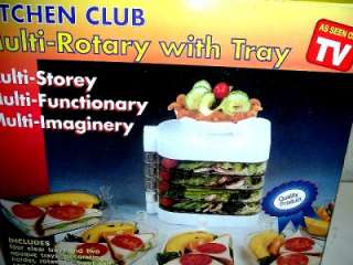 KITCHEN CLUB MULTI ROTARY MULTI LEVEL TRAY  