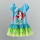 Disney ARIEL Little Mermaid 3 Tier Tulle DRESS 2T 3T 4T