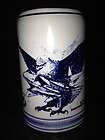   BLUE Hand Painted Mug US AIR FORCES 35th Anniversary   Holland # 271